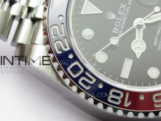 GMT-Master II 126710 BLRO Pepsi Red/Blue Ceramic 904L Steel VRF 1:1 Best Edition SA3285 CHS (Clean Factory Bezel)