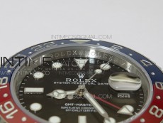 GMT-Master II 126710 BLRO Pepsi Red/Blue Ceramic 904L Steel VRF 1:1 Best Edition SA3285 CHS (Clean Factory Bezel)