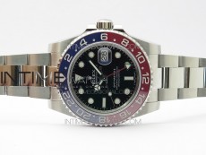 GMT-Master II 116719 BLNR Red/Blue Ceramic 904L VRF 1:1 Best Edition Black Dial On Oyster Bracelet SA3186 V11 (CF Bezel)