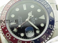 GMT-Master II 116719 BLNR Red/Blue Ceramic 904L VRF 1:1 Best Edition Black Dial On Oyster Bracelet SA3186 V11 (CF Bezel)
