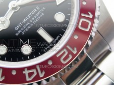 GMT-Master II 116719 BLNR Red/Blue Ceramic 904L VRF 1:1 Best Edition Black Dial On Oyster Bracelet SA3186 V11 (CF Bezel)