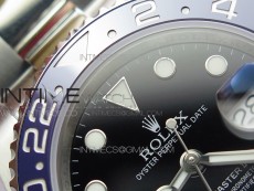 GMT-Master II 116719 BLNR Red/Blue Ceramic 904L VRF 1:1 Best Edition Black Dial On Oyster Bracelet SA3186 V11 (CF Bezel)