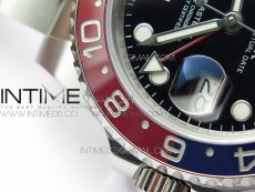 GMT-Master II 116719 BLNR Red/Blue Ceramic 904L VRF 1:1 Best Edition Black Dial On Oyster Bracelet SA3186 V11 (CF Bezel)