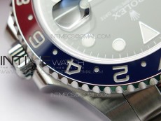 GMT-Master II 116719 BLNR Red/Blue Ceramic 904L VRF 1:1 Best Edition Black Dial On Oyster Bracelet SA3186 V11 (CF Bezel)
