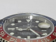 GMT-Master II 116719 BLNR Red/Blue Ceramic 904L VRF 1:1 Best Edition Black Dial On Oyster Bracelet SA3186 V11 (CF Bezel)