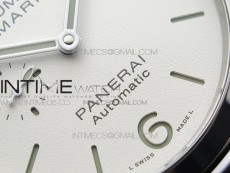PAM1314 VSF 1:1 Best Edition White Dial on Brown Leather Strap P.9000 Super Clone