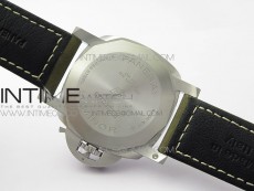 PAM1314 VSF 1:1 Best Edition White Dial on Brown Leather Strap P.9000 Super Clone