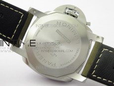 PAM1314 VSF 1:1 Best Edition White Dial on Brown Leather Strap P.9000 Super Clone