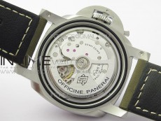 PAM1314 VSF 1:1 Best Edition White Dial on Brown Leather Strap P.9000 Super Clone