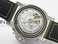 PAM1314 VSF 1:1 Best Edition White Dial on Brown Leather Strap P.9000 Super Clone