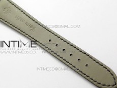 Calatrava 5153G-010 SS ZF 1:1 Best Edition White textured dial on Black Leather Strap A324CS
