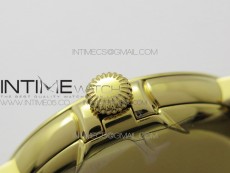 Calatrava 5153G-010 YG ZF 1:1 Best Edition White textured dial on Brown Leather Strap A324CS