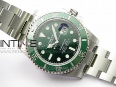 Submariner 116610 LV Green Ceramic ZRF 1:1 Best Edition on SS Bracelet VR3135 (CF Bezel)