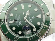 Submariner 116610 LV Green Ceramic ZRF 1:1 Best Edition on SS Bracelet VR3135 (CF Bezel)