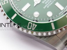Submariner 116610 LV Green Ceramic ZRF 1:1 Best Edition on SS Bracelet VR3135 (CF Bezel)