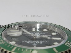 Submariner 116610 LV Green Ceramic ZRF 1:1 Best Edition on SS Bracelet VR3135 (CF Bezel)