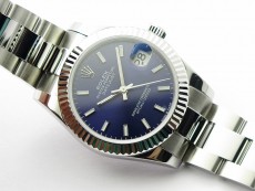Datejust 31mm 278273 SS BP Best Edition Blue Stick Markers Dial on Oyster Bracelet