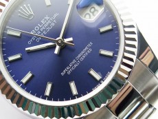 Datejust 31mm 278273 SS BP Best Edition Blue Stick Markers Dial on Oyster Bracelet