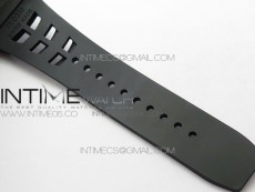 RM12-1 Real Tourbillon Forge Carbon KVF Best Edition Skeleton Dial on Black Rubber Strap