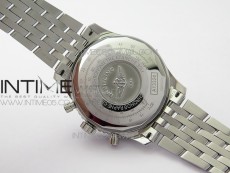 Navitimer 1 41mm SS KOR 1:1 Best Edition SS Blue Dial on SS Bracelet A7750(Free leather strap)