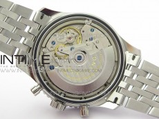 Navitimer 1 41mm SS KOR 1:1 Best Edition SS Blue Dial on SS Bracelet A7750(Free leather strap)