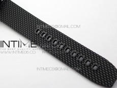 SuperOcean 42mm AB2010 DLC/RG B50 1:1 Best Edition Black Dial Black Ceramic Bezel on Black Rubber strap A2824