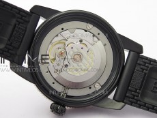 SuperOcean 42mm AB2010 DLC/RG B50 1:1 Best Edition Black Dial Black Ceramic Bezel on Black Rubber strap A2824