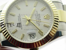 Datejust 31mm 278273 SS/YG BP Best Edition White Stick Markers Dial on SS/YG Oyster Bracelet