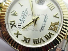Datejust 31mm 278273 SS/YG BP Best Edition Silevr Roman Markers Dial on SS/YG Jubilee Bracelet