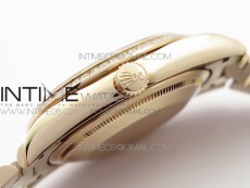 Day-Date 36 128235 RG/Crystal BP Best Edition RG Crystal Marker Dial on RG President Bracelet A2836