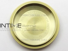 Day-Date 36 128235 YG/Crystal BP Best Edition Silver Crystal Marker Dial on YG President Bracelet A2836