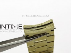 Day-Date 36 128235 YG/Crystal BP Best Edition White MOP Crystal Marker Dial on YG President Bracelet A2836