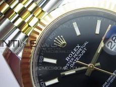 DateJust 41 126333 904L SS/YG VSF 1:1 Best Edition Black Dial on Jubilee Bracelet VS3235