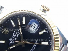 DateJust 41 126333 904L SS/YG VSF 1:1 Best Edition Black Dial on Jubilee Bracelet VS3235