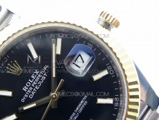 DateJust 41 126333 904L SS/YG VSF 1:1 Best Edition Black Dial on Jubilee Bracelet VS3235