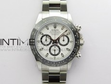 Daytona 116500 VRF 1:1 Best Edition White Dial on SS Bracelet A7750