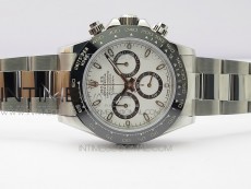 Daytona 116500 VRF 1:1 Best Edition White Dial on SS Bracelet A7750