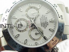 Daytona 116520 VRF 1:1 Best Edition White Dial on SS Bracelet A7750