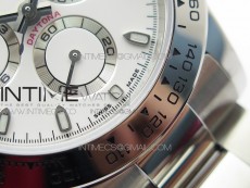 Daytona 116520 VRF 1:1 Best Edition White Dial on SS Bracelet A7750
