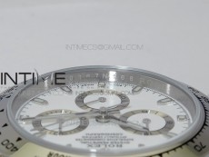 Daytona 116520 VRF 1:1 Best Edition White Dial on SS Bracelet A7750