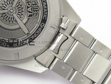 Autavia WBE5116 42mm SS KOR 1:1 Best Edition Blue Ceramic bezel Blue Dial on SS Bracelet SW200 (Free Nylon and Leather Strap)
