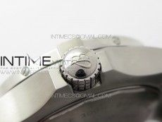 Seawolf 45mm SS B50 1:1 BestEdition SuperLumed Yellow Dial Black Numeral Markers on SS Bracelet A2824(SuperThick Crystal)