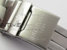 Seawolf 45mm SS B50 1:1 BestEdition SuperLumed Yellow Dial Black Numeral Markers on SS Bracelet A2824(SuperThick Crystal)