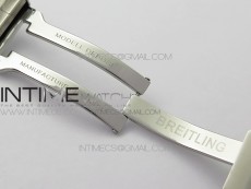 Seawolf 45mm SS B50 1:1 BestEdition SuperLumed Yellow Dial Black Numeral Markers on SS Bracelet A2824(SuperThick Crystal)