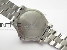 Seawolf 45mm SS B50 1:1 BestEdition SuperLumed Yellow Dial Black Numeral Markers on SS Bracelet A2824(SuperThick Crystal)