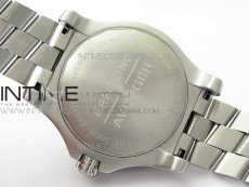 Seawolf 45mm SS B50 1:1 BestEdition SuperLumed Yellow Dial Black Numeral Markers on SS Bracelet A2824(SuperThick Crystal)