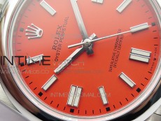 Oyster Perpetual 41mm 124300 BP Best Edition Red Dial on SS Jubilee Bracelet