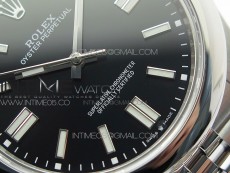 Oyster Perpetual 41mm 124300 BP Best Edition Black Dial on SS Jubilee Bracelet
