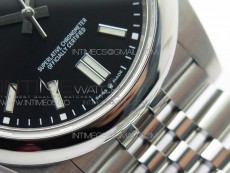 Oyster Perpetual 41mm 124300 BP Best Edition Black Dial on SS Jubilee Bracelet