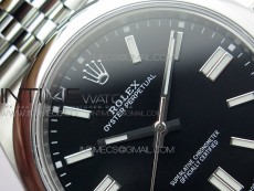 Oyster Perpetual 41mm 124300 BP Best Edition Black Dial on SS Jubilee Bracelet